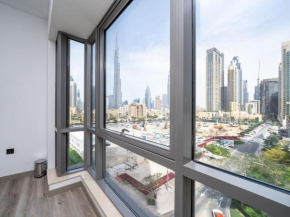 Chic 2 Bed - Burj Khalifa View - Heart of Downtown